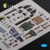 KELIK K72119 Mirage 2000C interior 3D decals forModelSvit kit 1/72